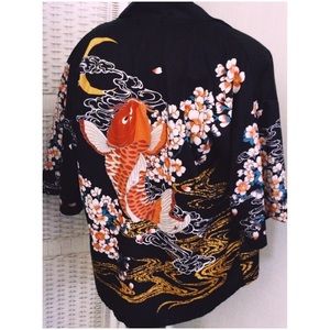 KOI FISH SUMMER MATSURI MINI YUKATA ROBE